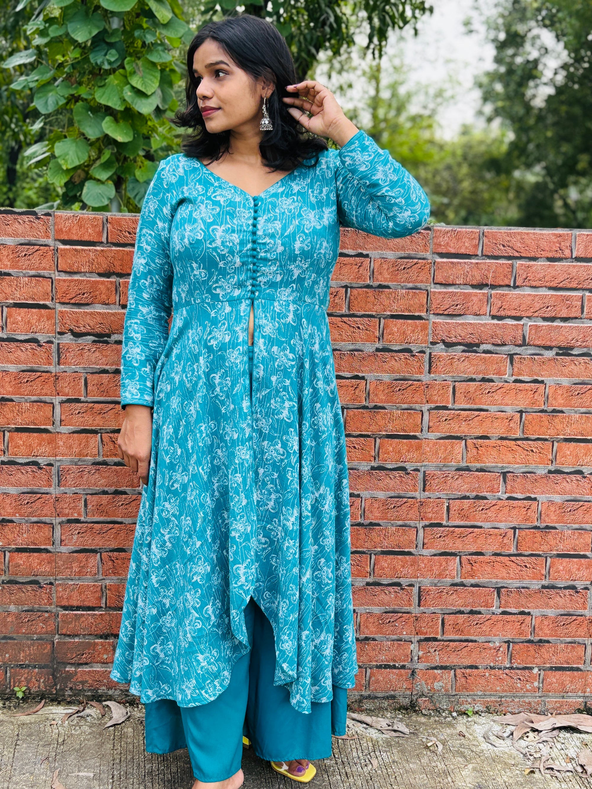 Nazakat palazzo Set