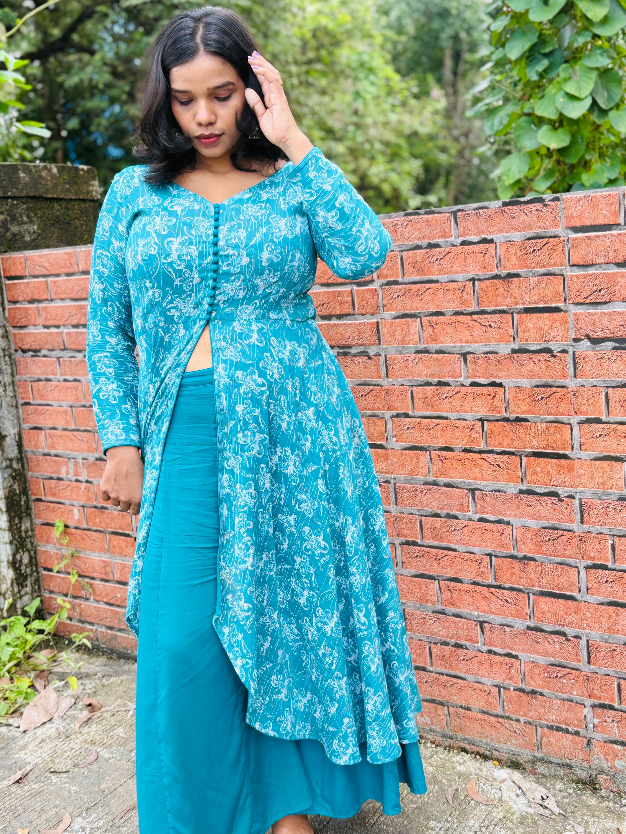 Nazakat palazzo Set