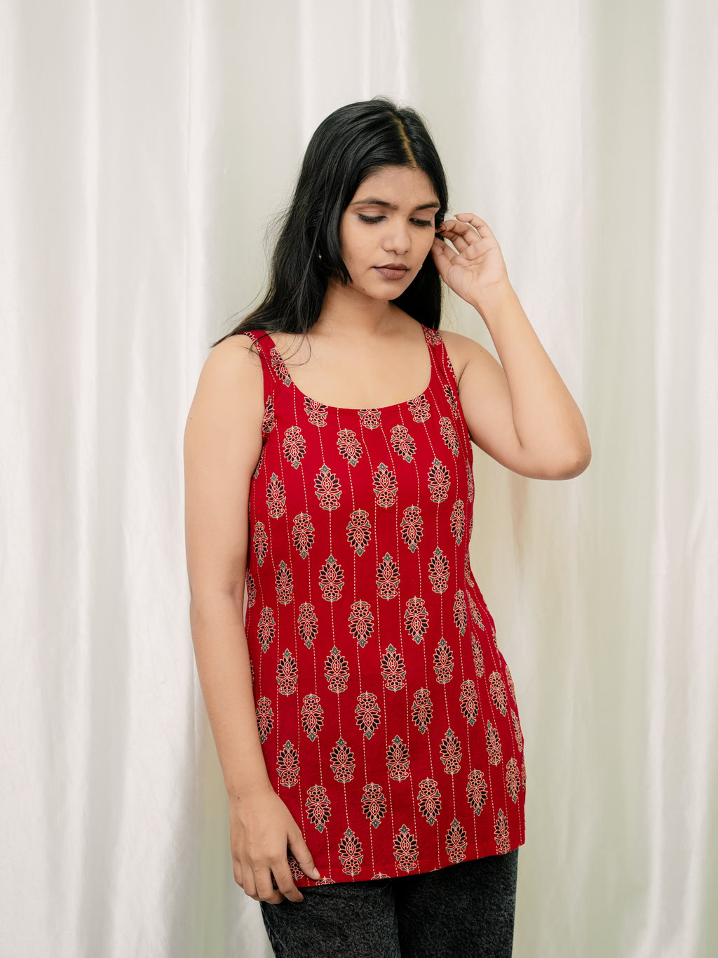 Nazakat Back Tie Dress